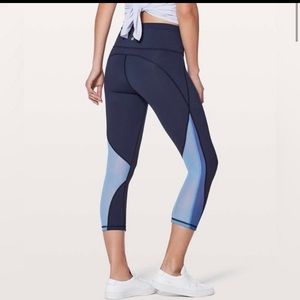 Lululemon cropped leggings size 6